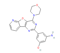 2D structure of the orthosteric ligand