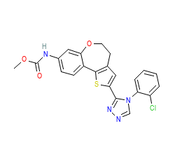 2D structure of the orthosteric ligand