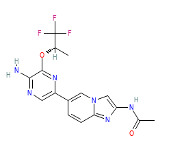 2D structure of the orthosteric ligand