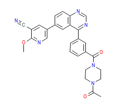 2D structure of the orthosteric ligand