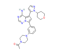 2D structure of the orthosteric ligand