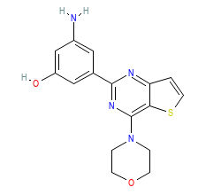 2D structure of the orthosteric ligand