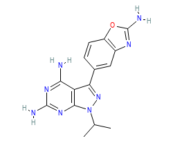 2D structure of the orthosteric ligand