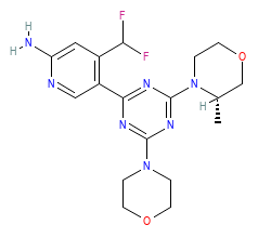 2D structure of the orthosteric ligand