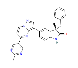 2D structure of the orthosteric ligand