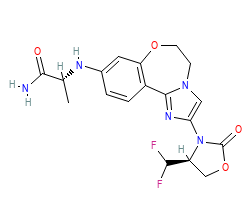 2D structure of the orthosteric ligand