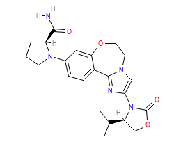 2D structure of the orthosteric ligand