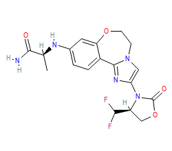 2D structure of the orthosteric ligand