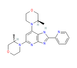 2D structure of the orthosteric ligand