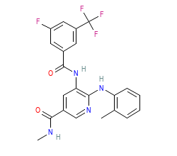 2D structure of the allostericligand