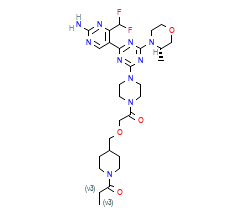 2D structure of the orthosteric ligand