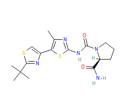 2D structure of the orthosteric ligand