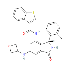 2D structure of the allostericligand