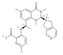 2D structure of the allostericligand
