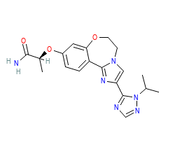 2D structure of the orthosteric ligand