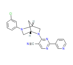 2D structure of the orthosteric ligand
