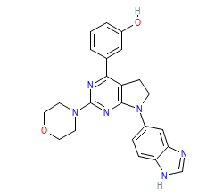 2D structure of the orthosteric ligand