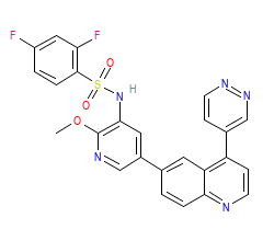 2D structure of the orthosteric ligand
