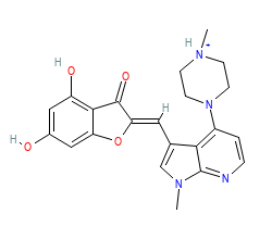2D structure of the orthosteric ligand