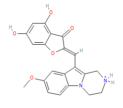 2D structure of the orthosteric ligand