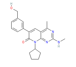 2D structure of the orthosteric ligand