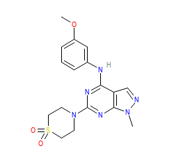 2D structure of the orthosteric ligand
