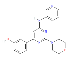 2D structure of the orthosteric ligand