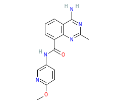 2D structure of the orthosteric ligand