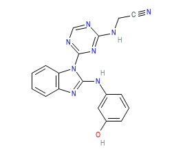 2D structure of the orthosteric ligand