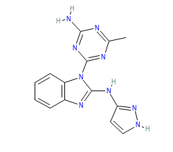 2D structure of the orthosteric ligand