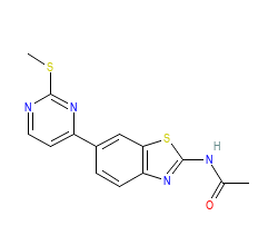2D structure of the orthosteric ligand