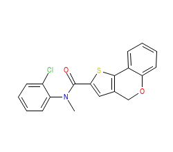 2D structure of the orthosteric ligand