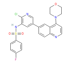 2D structure of the orthosteric ligand