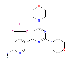 2D structure of the orthosteric ligand