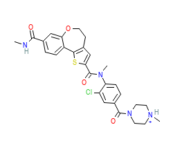 2D structure of the orthosteric ligand