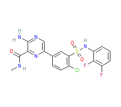 2D structure of the orthosteric ligand