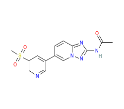 2D structure of the orthosteric ligand