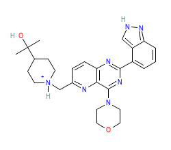 2D structure of the orthosteric ligand