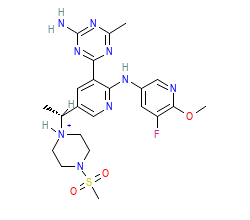 2D structure of the orthosteric ligand