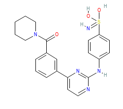 2D structure of the orthosteric ligand
