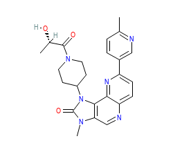 2D structure of the orthosteric ligand