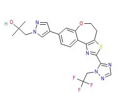 2D structure of the orthosteric ligand