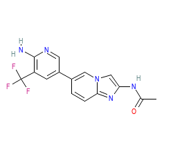 2D structure of the orthosteric ligand