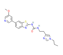 2D structure of the orthosteric ligand