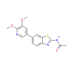 2D structure of the orthosteric ligand