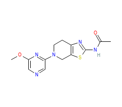 2D structure of the orthosteric ligand