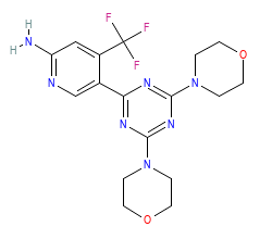 2D structure of the orthosteric ligand