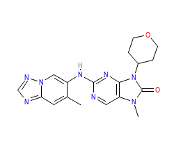 2D structure of the orthosteric ligand