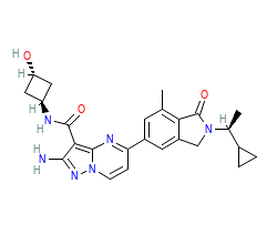 2D structure of the orthosteric ligand