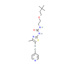 2D structure of the orthosteric ligand